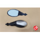 05.20.016 LEFT CHROME WING MIRROR CHATENET LIGIER MICROCAR GRECAV CASALINI