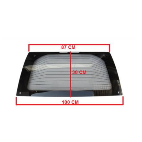 BAF33-0007198 HEATED TINTED REAR WINDSCREEN / CAR WINDOW GRECAV EKE LM4 LM5