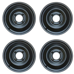 4 PIEZAS LLANTAS DE ACERO 13" AIXAM BELLIER CASALINI GRECAV JDM ITALCAR