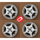 4 PIECES ALLOY WHEEL RIM 13" MICROCAR VIRGO I II III