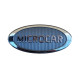 1406260 LOGO / EMBLEM MOTORHAUBEN MICROCAR P85 88 96 98 DUE 6 M.CROSS