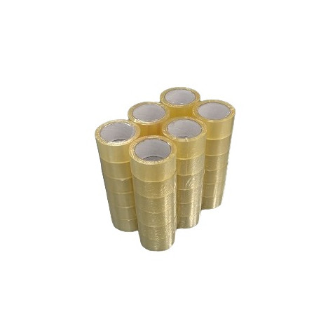 36 ROLLS OF TRANSPARENT PACKAGING TAPE SCOTCH 50mm x 66mt