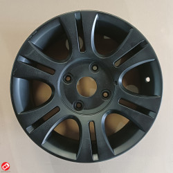 1007020 BLACK ALLOY WHEEL RIM 14" MICROCAR M.GO