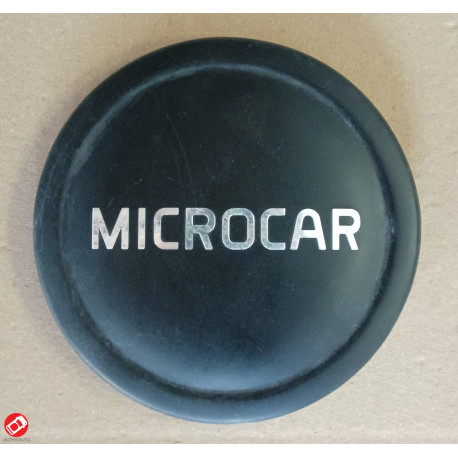 1408352 LOGO COPRICERCHIO NERO MICROCAR M.CROSS DUE' M.GO 3 4 5